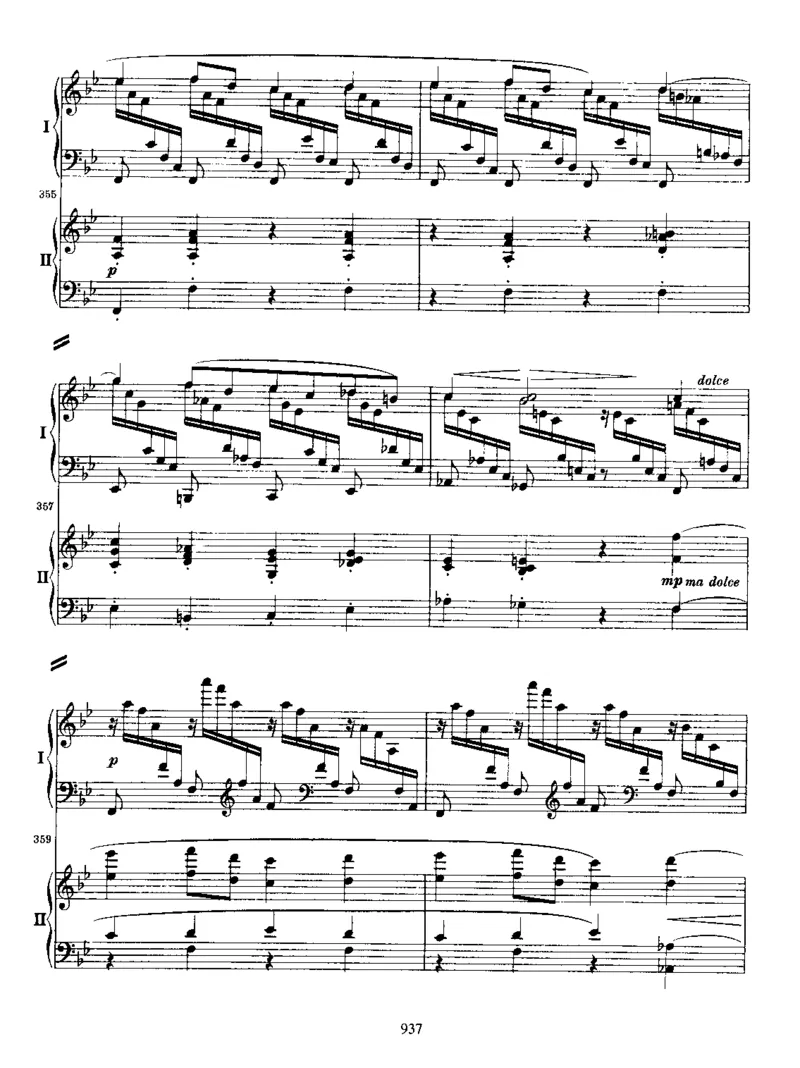 PianoConcertoNo2inBb,Op83(2Piano)_一万首著名钢琴曲谱哈农贝多芬合集视频教学电子版高清无水印可打印_1古典钢琴知名音乐家谱_勃拉姆斯钢琴谱全集_协奏曲