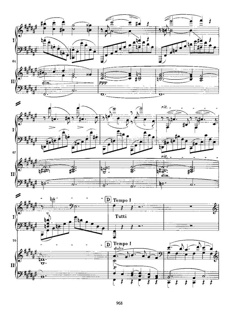 PianoConcertoNo2inBb,Op83(2Piano)_一万首著名钢琴曲谱哈农贝多芬合集视频教学电子版高清无水印可打印_1古典钢琴知名音乐家谱_勃拉姆斯钢琴谱全集_协奏曲