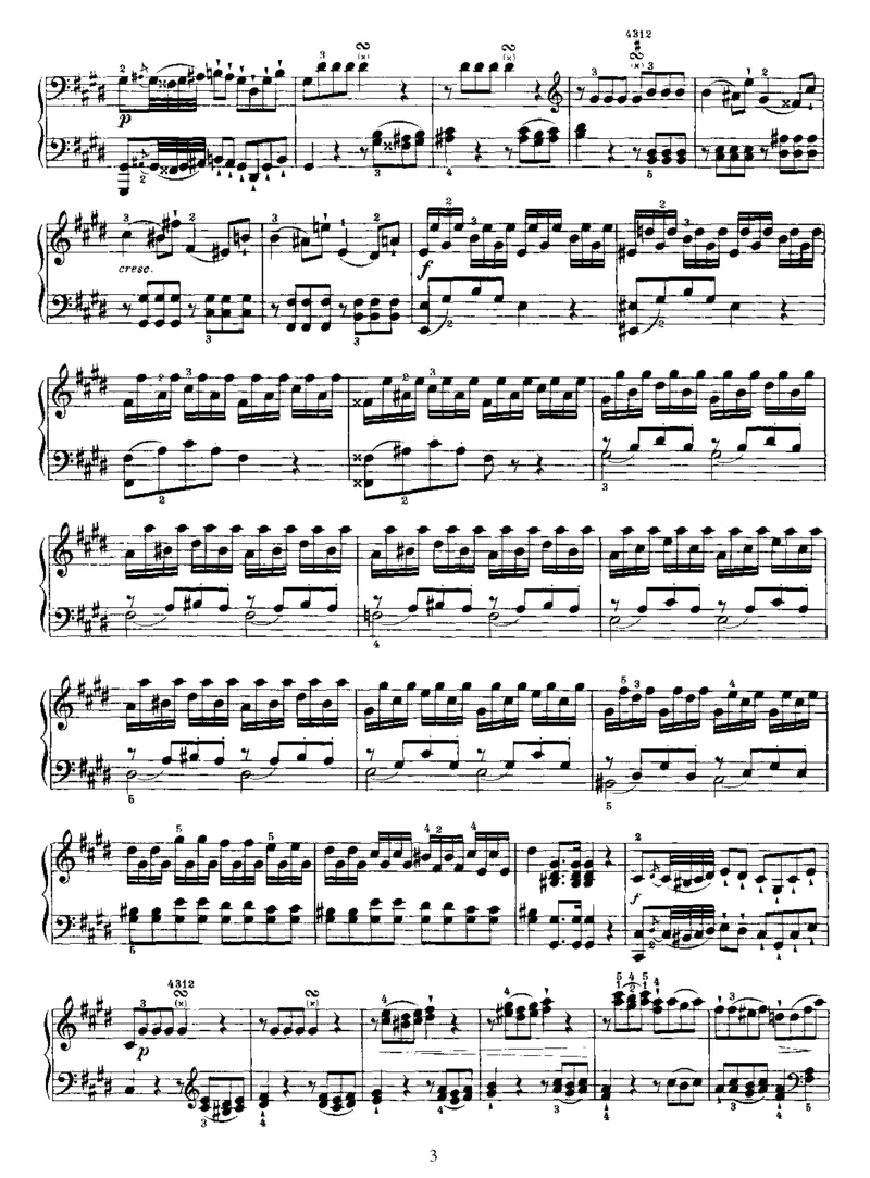 PianoSonataNo36inc#_NoRestriction_一万首著名钢琴曲谱哈农贝多芬合集视频教学电子版高清无水印可打印_1古典钢琴知名音乐家谱_海顿钢琴谱全集_奏鸣曲