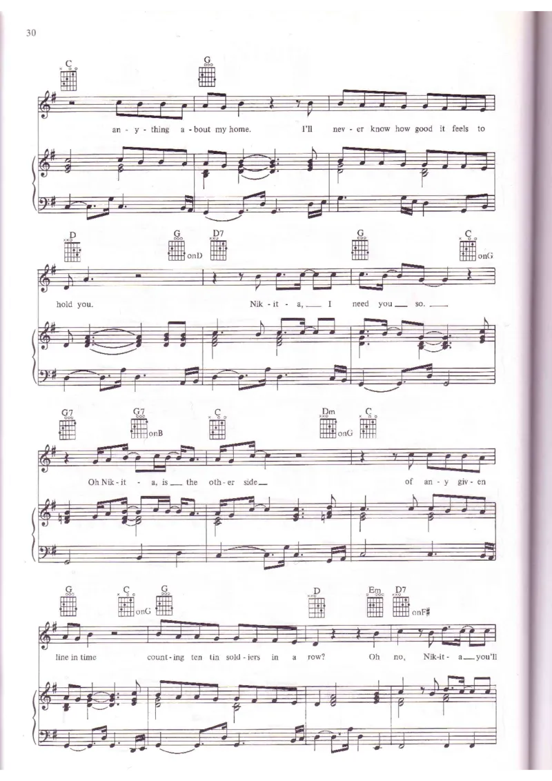 Elton.John钢琴谱_一万首著名钢琴曲谱哈农贝多芬合集视频教学电子版高清无水印可打印_08名曲总谱合集