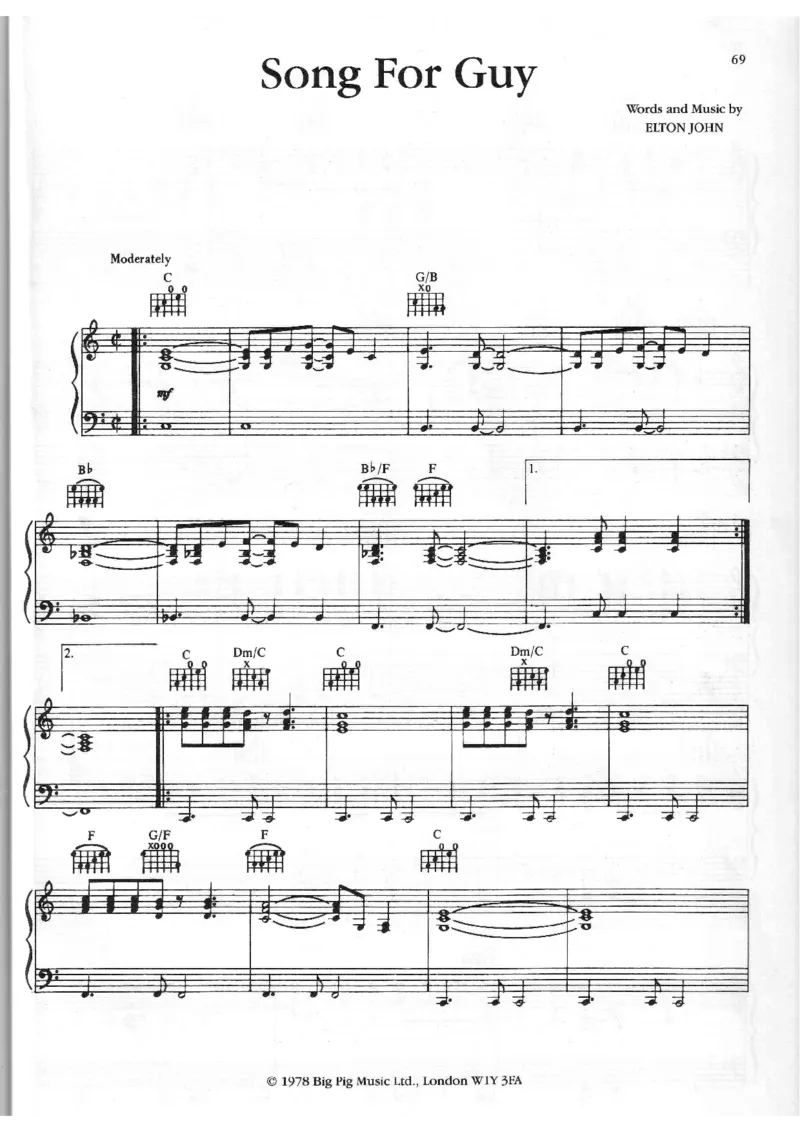 Elton.John钢琴谱_一万首著名钢琴曲谱哈农贝多芬合集视频教学电子版高清无水印可打印_08名曲总谱合集