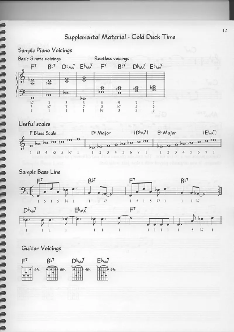 TheReaEasyBookVolume-1-CTunesforBegginingImprov_一万首著名钢琴曲谱哈农贝多芬合集视频教学电子版高清无水印可打印_07各风格钢琴谱合集_JazzPiano_原版钢琴教材附音频