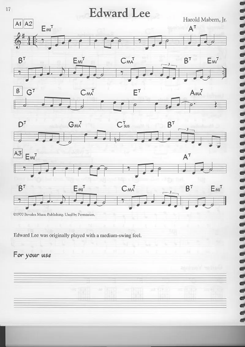 TheReaEasyBookVolume-1-CTunesforBegginingImprov_一万首著名钢琴曲谱哈农贝多芬合集视频教学电子版高清无水印可打印_07各风格钢琴谱合集_JazzPiano_原版钢琴教材附音频