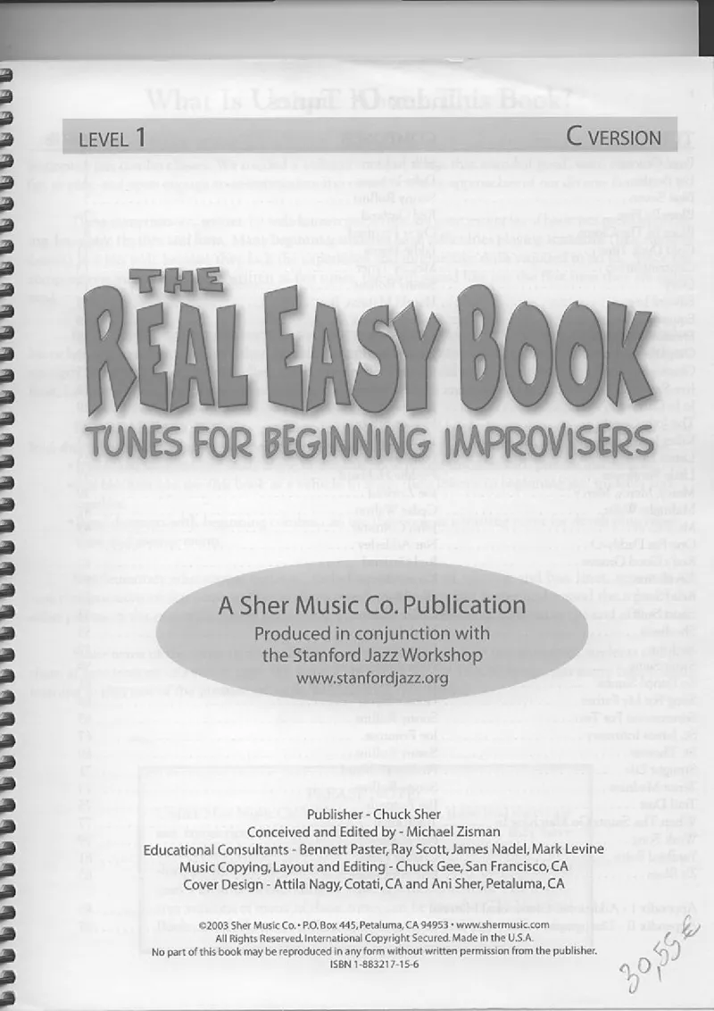 TheReaEasyBookVolume-1-CTunesforBegginingImprov_一万首著名钢琴曲谱哈农贝多芬合集视频教学电子版高清无水印可打印_07各风格钢琴谱合集_JazzPiano_原版钢琴教材附音频