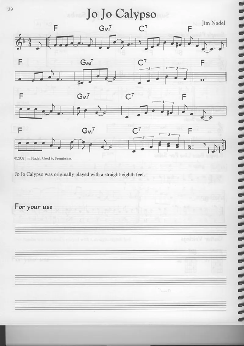 TheReaEasyBookVolume-1-CTunesforBegginingImprov_一万首著名钢琴曲谱哈农贝多芬合集视频教学电子版高清无水印可打印_07各风格钢琴谱合集_JazzPiano_原版钢琴教材附音频