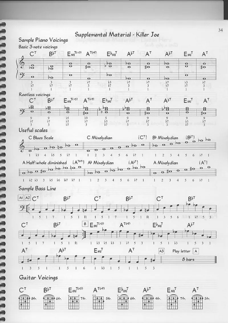 TheReaEasyBookVolume-1-CTunesforBegginingImprov_一万首著名钢琴曲谱哈农贝多芬合集视频教学电子版高清无水印可打印_07各风格钢琴谱合集_JazzPiano_原版钢琴教材附音频