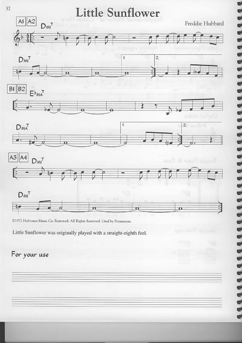 TheReaEasyBookVolume-1-CTunesforBegginingImprov_一万首著名钢琴曲谱哈农贝多芬合集视频教学电子版高清无水印可打印_07各风格钢琴谱合集_JazzPiano_原版钢琴教材附音频