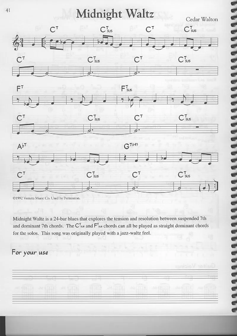 TheReaEasyBookVolume-1-CTunesforBegginingImprov_一万首著名钢琴曲谱哈农贝多芬合集视频教学电子版高清无水印可打印_07各风格钢琴谱合集_JazzPiano_原版钢琴教材附音频