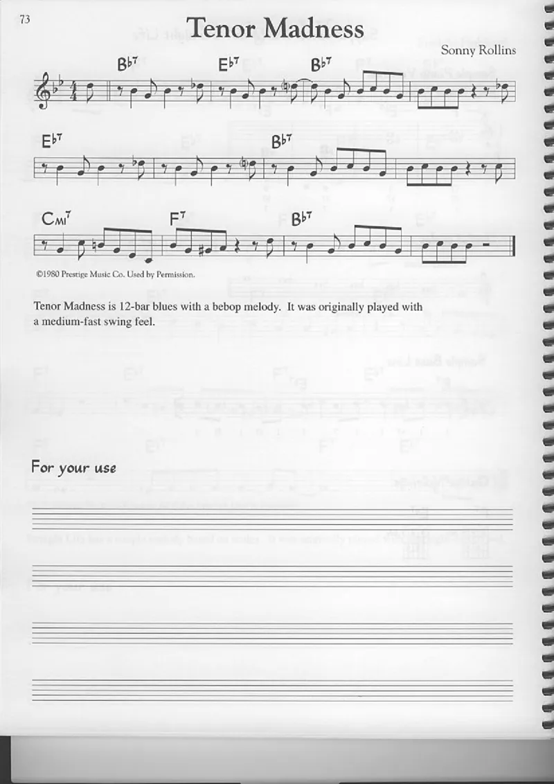 TheReaEasyBookVolume-1-CTunesforBegginingImprov_一万首著名钢琴曲谱哈农贝多芬合集视频教学电子版高清无水印可打印_07各风格钢琴谱合集_JazzPiano_原版钢琴教材附音频