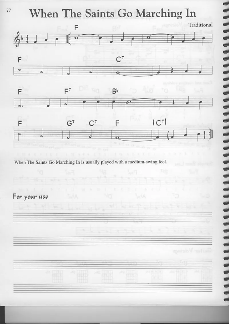 TheReaEasyBookVolume-1-CTunesforBegginingImprov_一万首著名钢琴曲谱哈农贝多芬合集视频教学电子版高清无水印可打印_07各风格钢琴谱合集_JazzPiano_原版钢琴教材附音频