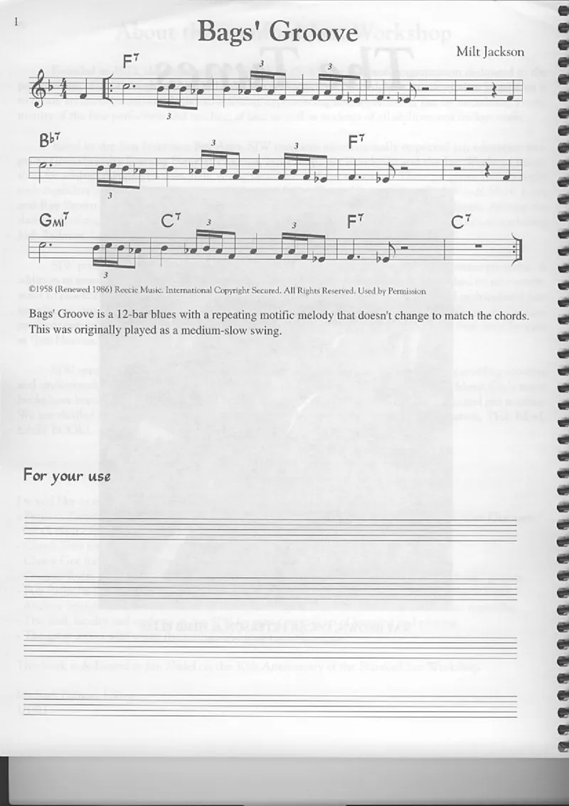 TheReaEasyBookVolume-1-CTunesforBegginingImprov_一万首著名钢琴曲谱哈农贝多芬合集视频教学电子版高清无水印可打印_07各风格钢琴谱合集_JazzPiano_原版钢琴教材附音频