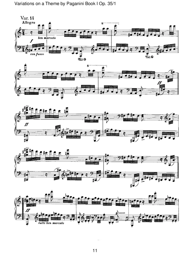 VariationsonaThemebyPaganiniBookIOp.35_1_一万首著名钢琴曲谱哈农贝多芬合集视频教学电子版高清无水印可打印_1古典钢琴知名音乐家谱_勃拉姆斯钢琴谱全集_II.Variations