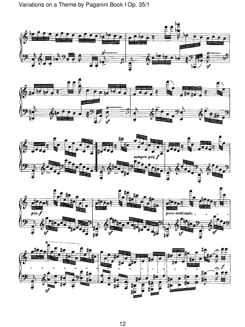 VariationsonaThemebyPaganiniBookIOp.35_1_一万首著名钢琴曲谱哈农贝多芬合集视频教学电子版高清无水印可打印_1古典钢琴知名音乐家谱_勃拉姆斯钢琴谱全集_II.Variations