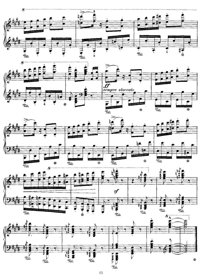 HungarianRhapsodyNo10inE_NoRestriction_一万首著名钢琴曲谱哈农贝多芬合集视频教学电子版高清无水印可打印_1古典钢琴知名音乐家谱_李斯特钢琴谱全集_匈牙利狂想曲