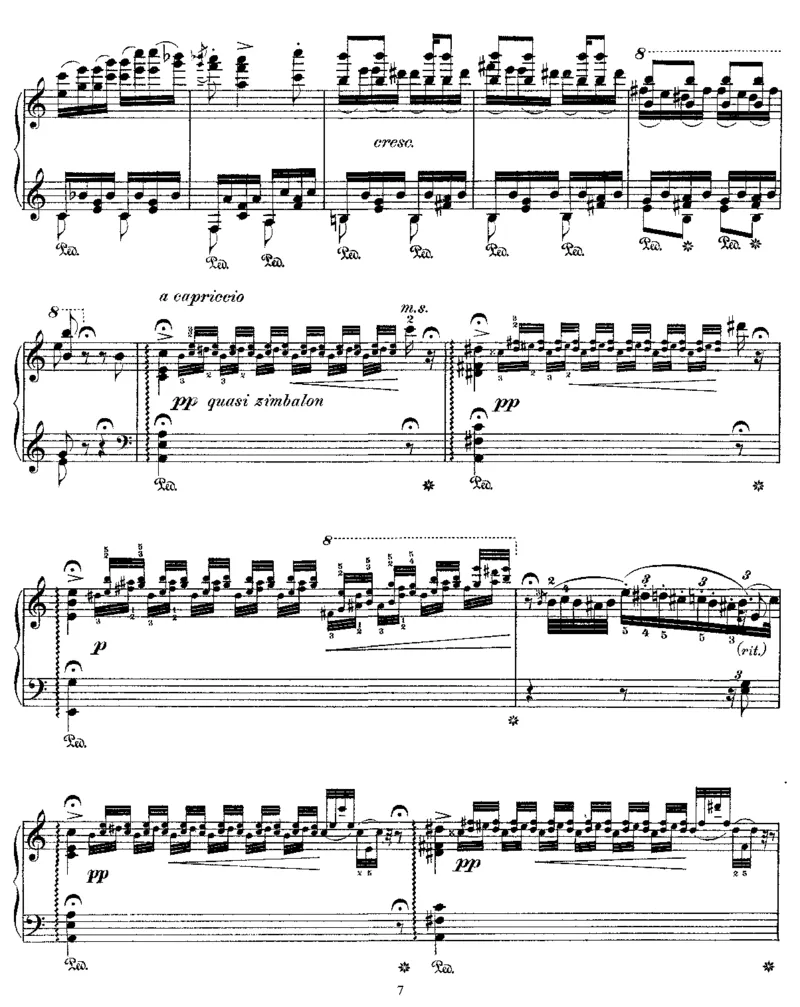 HungarianRhapsodyNo10inE_NoRestriction_一万首著名钢琴曲谱哈农贝多芬合集视频教学电子版高清无水印可打印_1古典钢琴知名音乐家谱_李斯特钢琴谱全集_匈牙利狂想曲