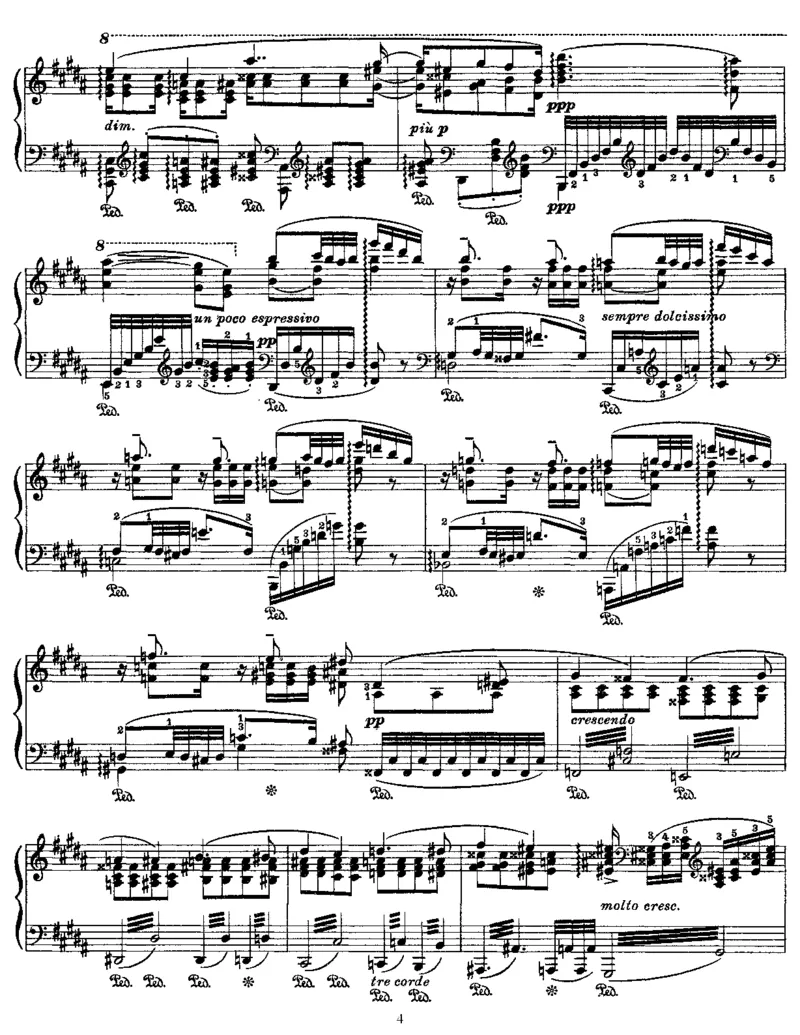 Isolde'sLiebestod(Wagner)_一万首著名钢琴曲谱哈农贝多芬合集视频教学电子版高清无水印可打印_1古典钢琴知名音乐家谱_李斯特钢琴谱全集_改编瓦格纳