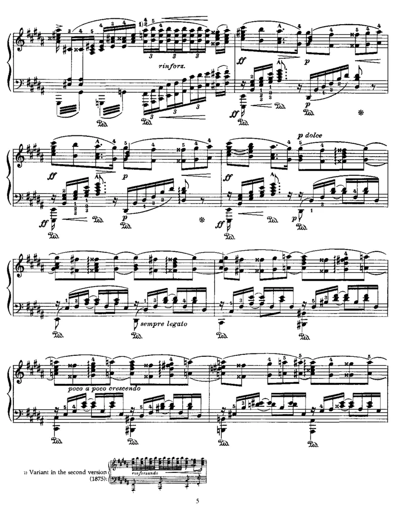 Isolde'sLiebestod(Wagner)_一万首著名钢琴曲谱哈农贝多芬合集视频教学电子版高清无水印可打印_1古典钢琴知名音乐家谱_李斯特钢琴谱全集_改编瓦格纳