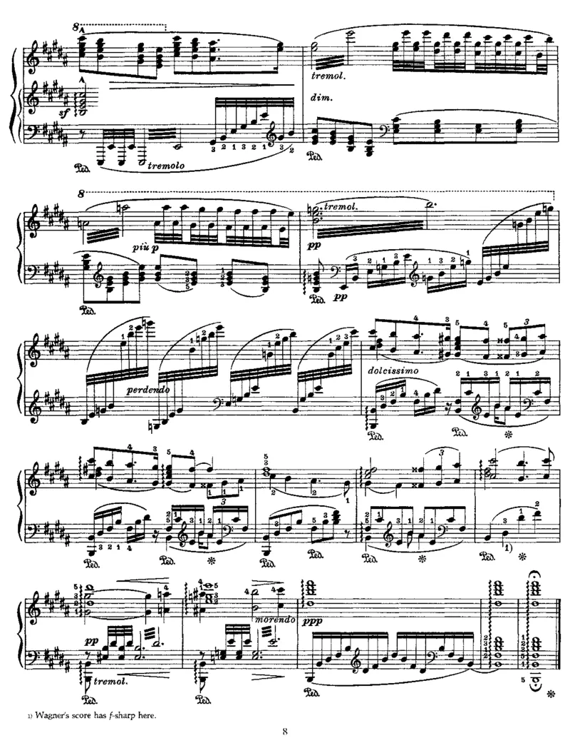 Isolde'sLiebestod(Wagner)_一万首著名钢琴曲谱哈农贝多芬合集视频教学电子版高清无水印可打印_1古典钢琴知名音乐家谱_李斯特钢琴谱全集_改编瓦格纳