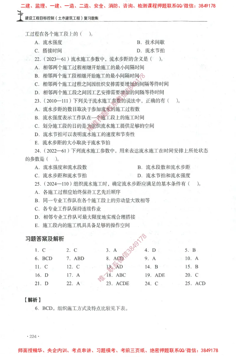 JGS-土建控制-官方习题集_监理工程师_2025监理工程师_2025年监理工程师SVIP_2025年监理土建控制SVIP_01-精华文档✿电子教材✿历年真题_25-控制《官方章节习题册》JGS推荐