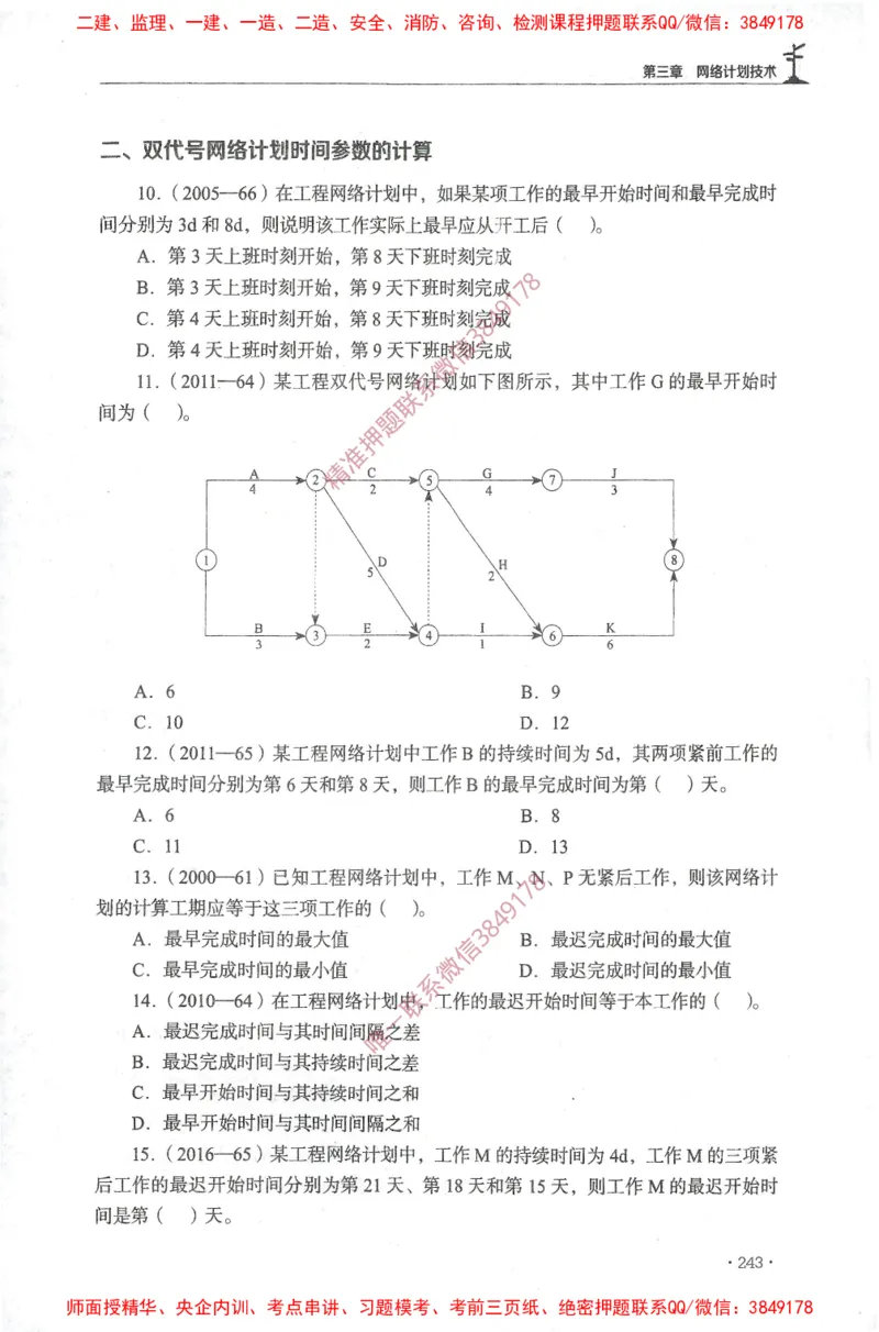 JGS-土建控制-官方习题集_监理工程师_2025监理工程师_2025年监理工程师SVIP_2025年监理土建控制SVIP_01-精华文档✿电子教材✿历年真题_25-控制《官方章节习题册》JGS推荐