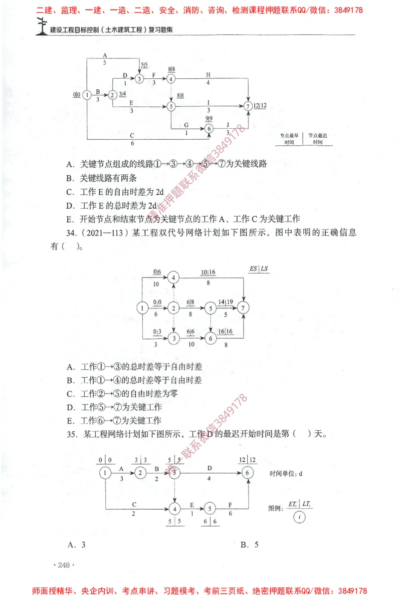 JGS-土建控制-官方习题集_监理工程师_2025监理工程师_2025年监理工程师SVIP_2025年监理土建控制SVIP_01-精华文档✿电子教材✿历年真题_25-控制《官方章节习题册》JGS推荐