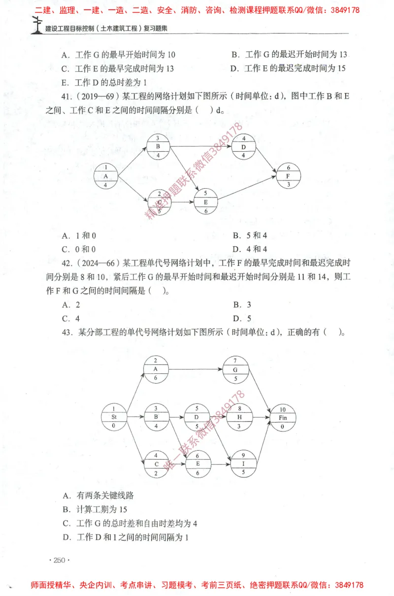 JGS-土建控制-官方习题集_监理工程师_2025监理工程师_2025年监理工程师SVIP_2025年监理土建控制SVIP_01-精华文档✿电子教材✿历年真题_25-控制《官方章节习题册》JGS推荐