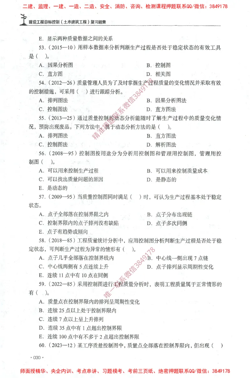 JGS-土建控制-官方习题集_监理工程师_2025监理工程师_2025年监理工程师SVIP_2025年监理土建控制SVIP_01-精华文档✿电子教材✿历年真题_25-控制《官方章节习题册》JGS推荐