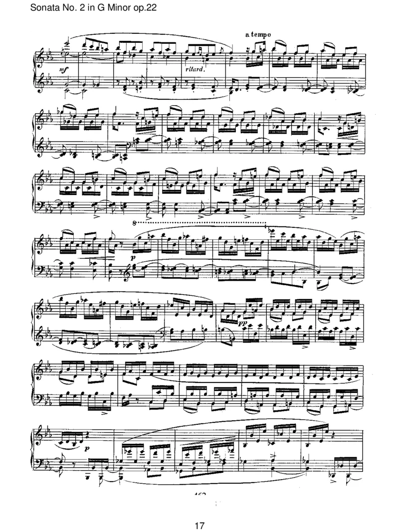 SonataNo.2inGMinorop.22_一万首著名钢琴曲谱哈农贝多芬合集视频教学电子版高清无水印可打印_1古典钢琴知名音乐家谱_舒曼钢琴谱全集_RobertSchumann罗伯特&middot;舒曼(1810-1856)