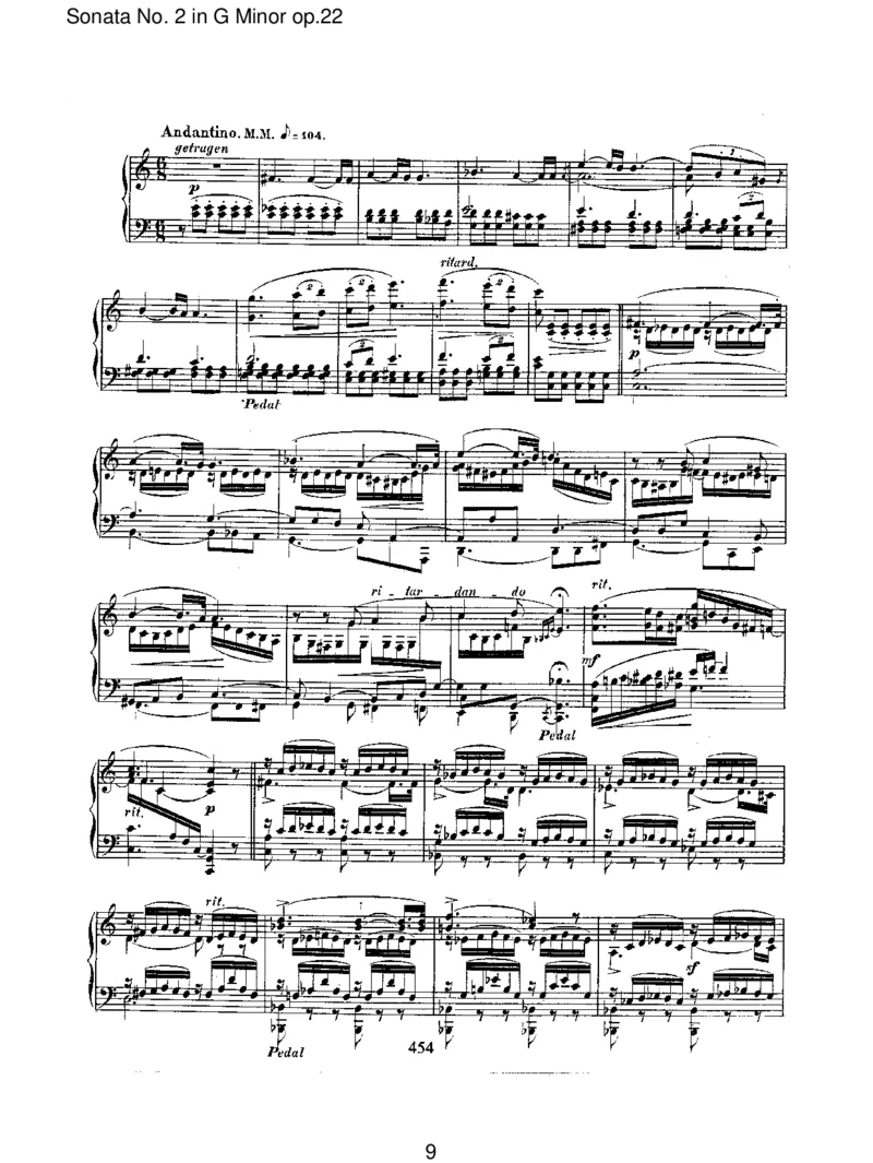 SonataNo.2inGMinorop.22_一万首著名钢琴曲谱哈农贝多芬合集视频教学电子版高清无水印可打印_1古典钢琴知名音乐家谱_舒曼钢琴谱全集_RobertSchumann罗伯特&middot;舒曼(1810-1856)