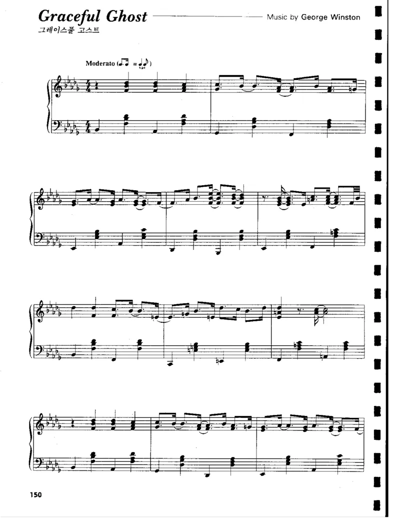 GeorgeWinstonPianoSolos_一万首著名钢琴曲谱哈农贝多芬合集视频教学电子版高清无水印可打印_06影视钢琴谱合集_影视主题曲钢琴谱