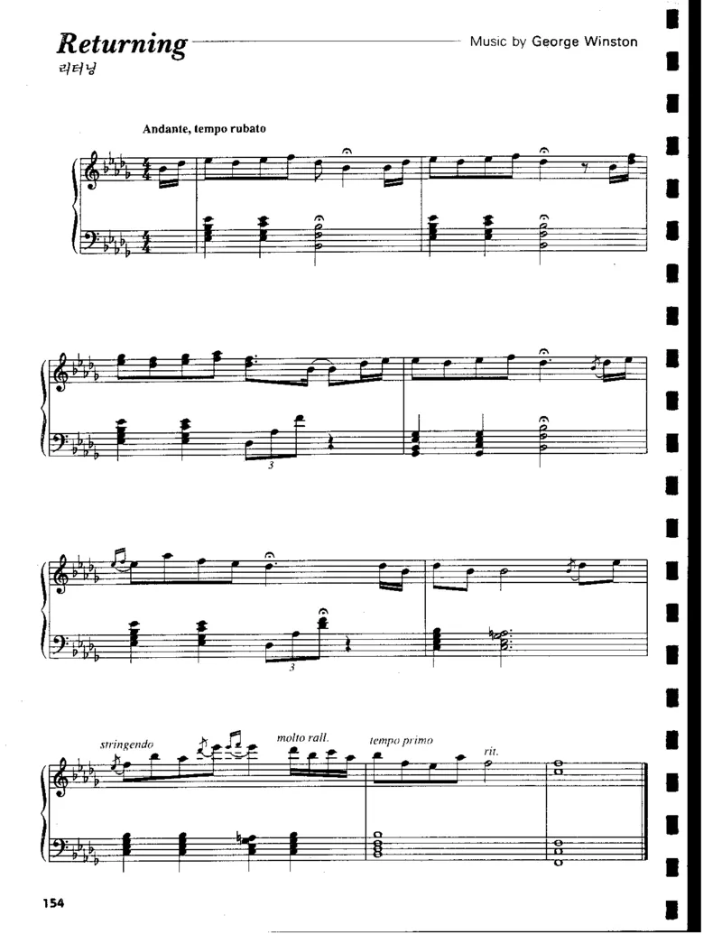 GeorgeWinstonPianoSolos_一万首著名钢琴曲谱哈农贝多芬合集视频教学电子版高清无水印可打印_06影视钢琴谱合集_影视主题曲钢琴谱