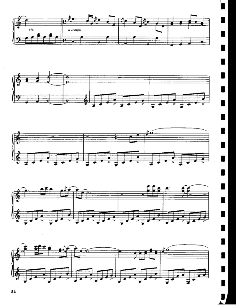 GeorgeWinstonPianoSolos_一万首著名钢琴曲谱哈农贝多芬合集视频教学电子版高清无水印可打印_06影视钢琴谱合集_影视主题曲钢琴谱