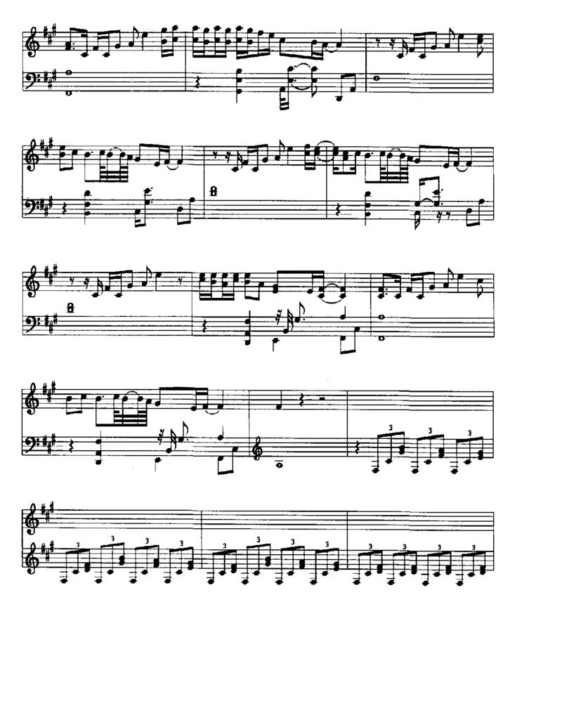 GeorgeWinstonPianoSolos_一万首著名钢琴曲谱哈农贝多芬合集视频教学电子版高清无水印可打印_06影视钢琴谱合集_影视主题曲钢琴谱