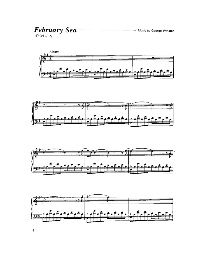 GeorgeWinstonPianoSolos_一万首著名钢琴曲谱哈农贝多芬合集视频教学电子版高清无水印可打印_06影视钢琴谱合集_影视主题曲钢琴谱