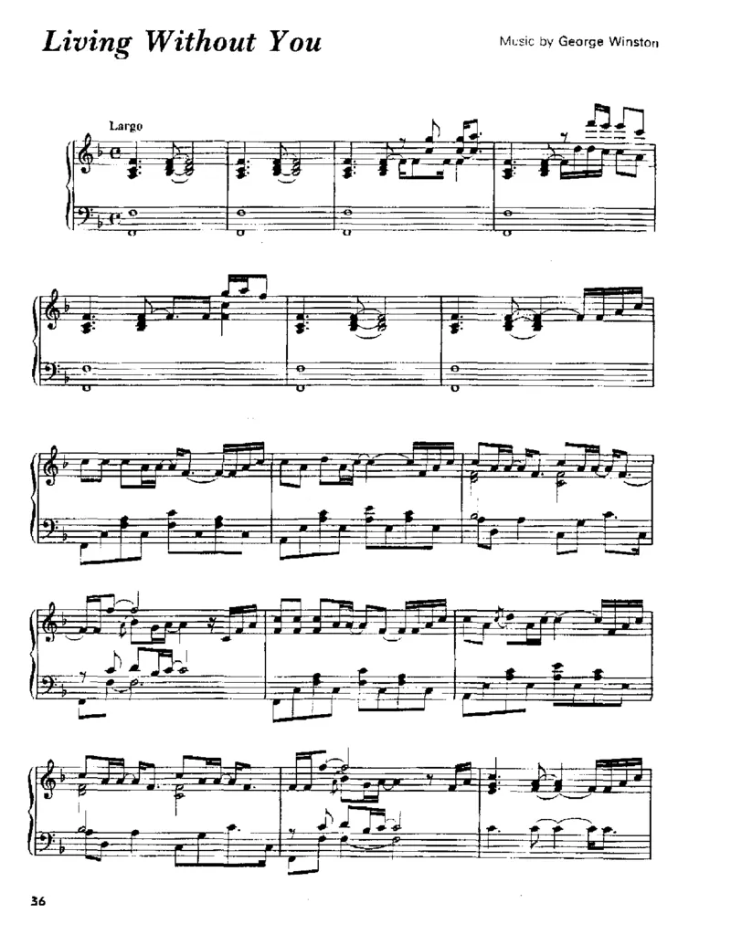 GeorgeWinstonPianoSolos_一万首著名钢琴曲谱哈农贝多芬合集视频教学电子版高清无水印可打印_06影视钢琴谱合集_影视主题曲钢琴谱