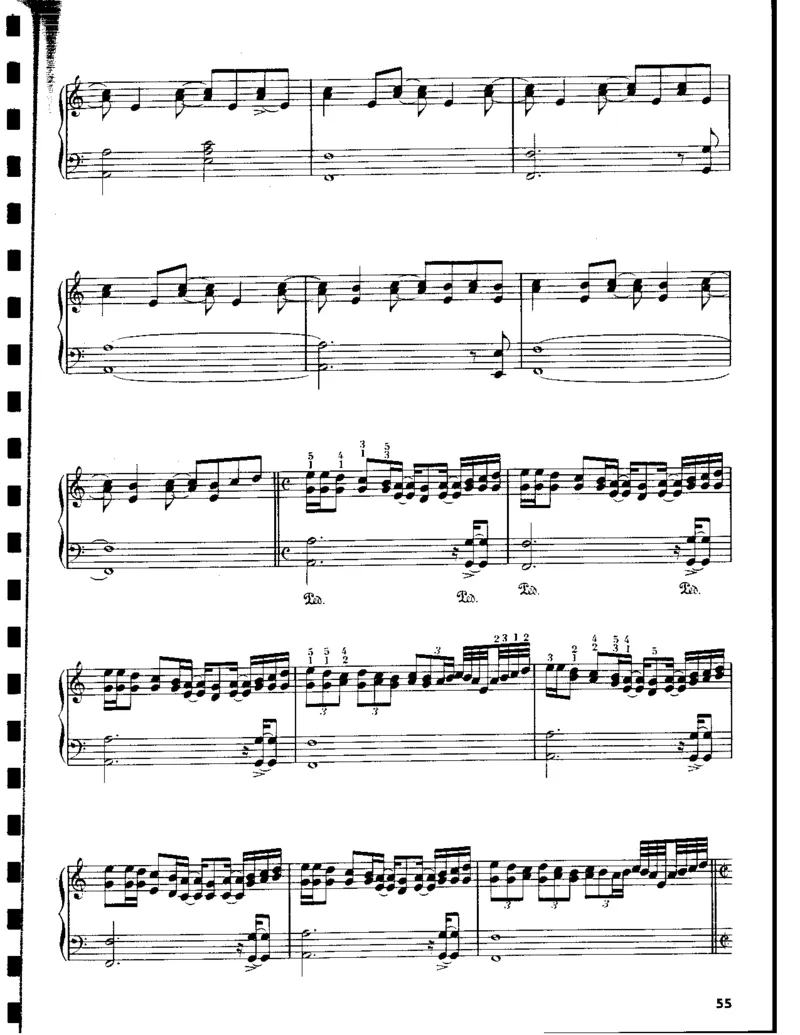 GeorgeWinstonPianoSolos_一万首著名钢琴曲谱哈农贝多芬合集视频教学电子版高清无水印可打印_06影视钢琴谱合集_影视主题曲钢琴谱