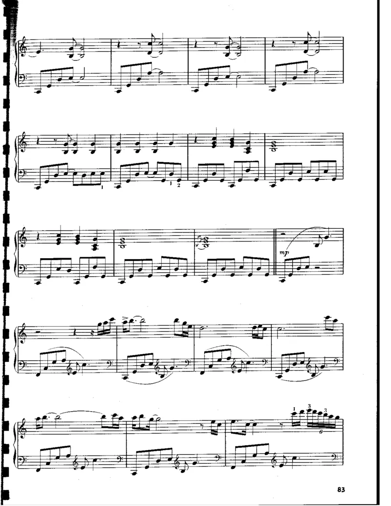 GeorgeWinstonPianoSolos_一万首著名钢琴曲谱哈农贝多芬合集视频教学电子版高清无水印可打印_06影视钢琴谱合集_影视主题曲钢琴谱