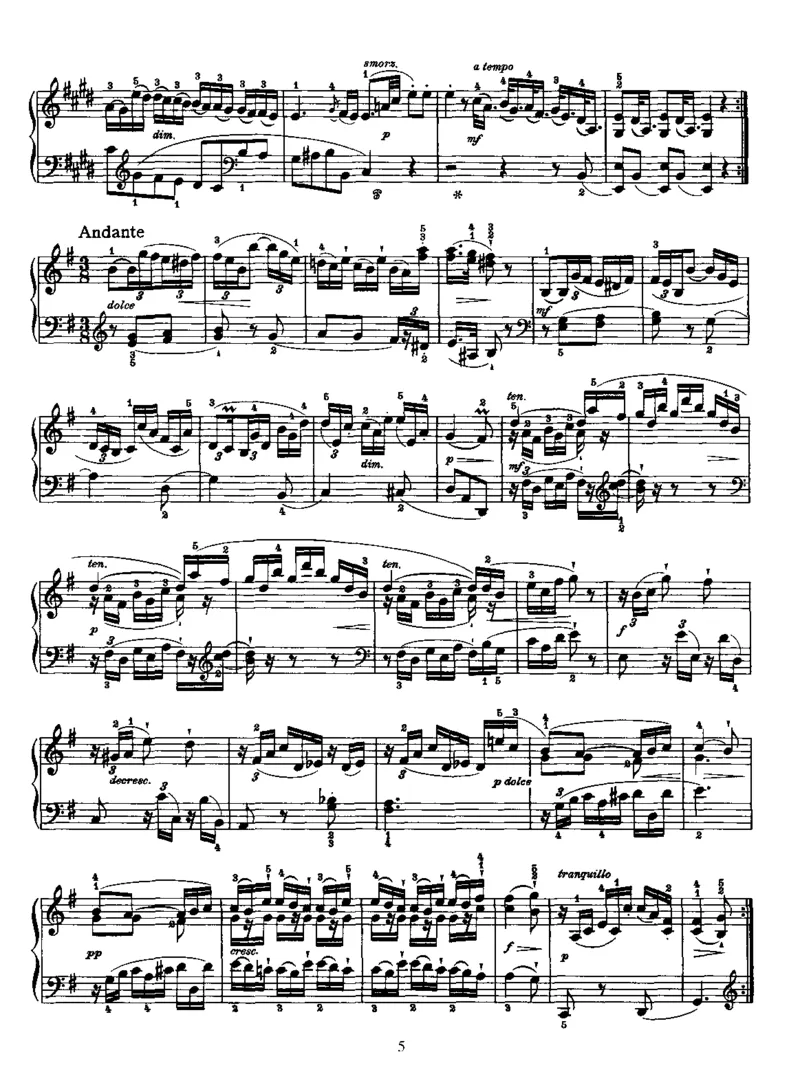 PianoSonataNo22inE_NoRestriction_一万首著名钢琴曲谱哈农贝多芬合集视频教学电子版高清无水印可打印_1古典钢琴知名音乐家谱_海顿钢琴谱全集_奏鸣曲