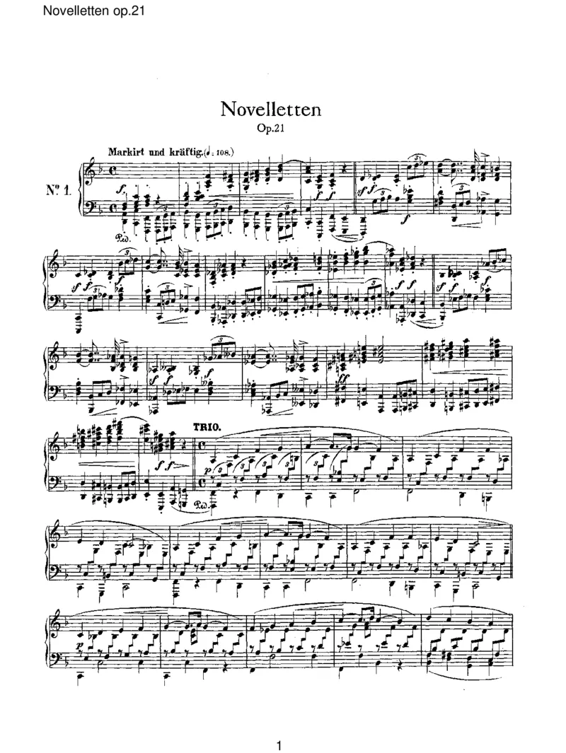 Novellettenop.21_一万首著名钢琴曲谱哈农贝多芬合集视频教学电子版高清无水印可打印_1古典钢琴知名音乐家谱_舒曼钢琴谱全集_RobertSchumann罗伯特&middot;舒曼(1810-1856)