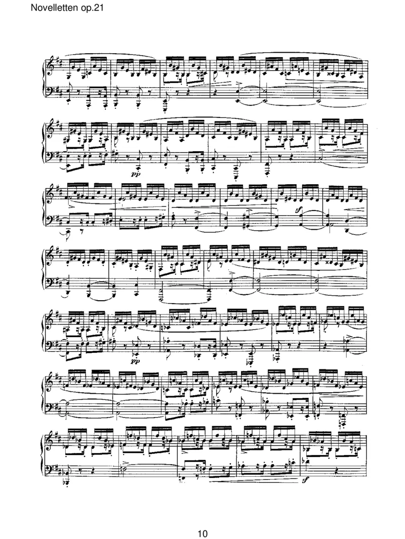 Novellettenop.21_一万首著名钢琴曲谱哈农贝多芬合集视频教学电子版高清无水印可打印_1古典钢琴知名音乐家谱_舒曼钢琴谱全集_RobertSchumann罗伯特&middot;舒曼(1810-1856)