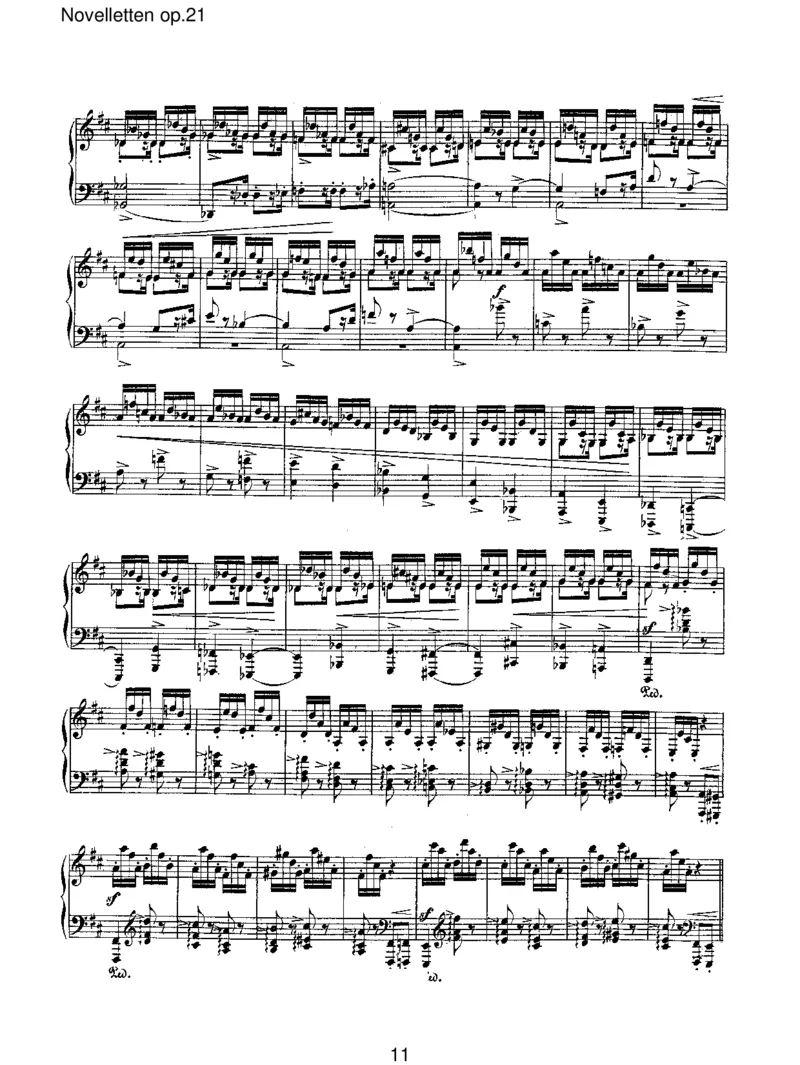 Novellettenop.21_一万首著名钢琴曲谱哈农贝多芬合集视频教学电子版高清无水印可打印_1古典钢琴知名音乐家谱_舒曼钢琴谱全集_RobertSchumann罗伯特&middot;舒曼(1810-1856)