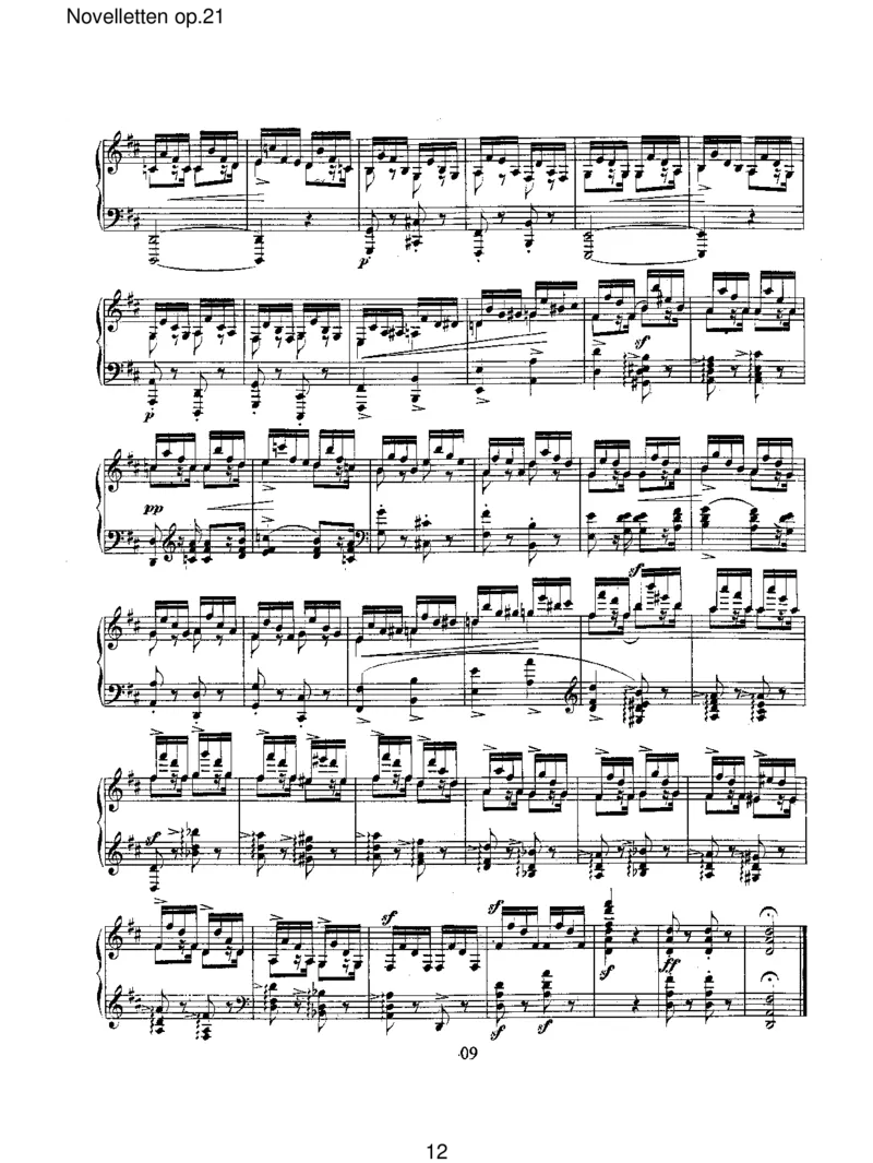 Novellettenop.21_一万首著名钢琴曲谱哈农贝多芬合集视频教学电子版高清无水印可打印_1古典钢琴知名音乐家谱_舒曼钢琴谱全集_RobertSchumann罗伯特&middot;舒曼(1810-1856)