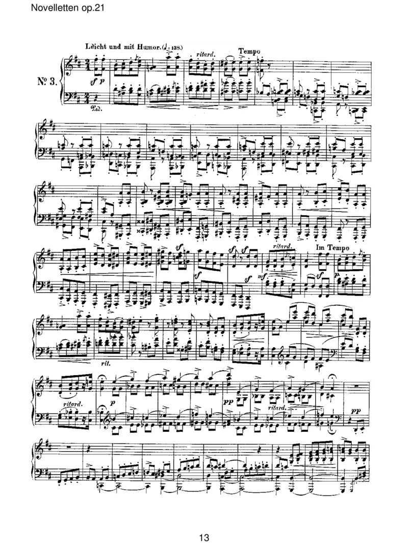 Novellettenop.21_一万首著名钢琴曲谱哈农贝多芬合集视频教学电子版高清无水印可打印_1古典钢琴知名音乐家谱_舒曼钢琴谱全集_RobertSchumann罗伯特&middot;舒曼(1810-1856)