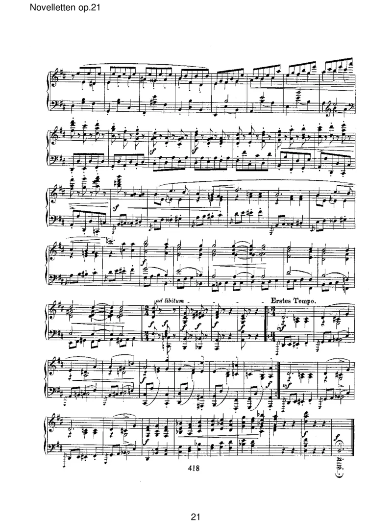 Novellettenop.21_一万首著名钢琴曲谱哈农贝多芬合集视频教学电子版高清无水印可打印_1古典钢琴知名音乐家谱_舒曼钢琴谱全集_RobertSchumann罗伯特&middot;舒曼(1810-1856)