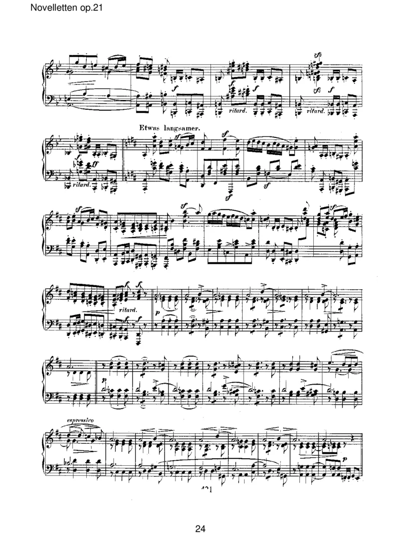 Novellettenop.21_一万首著名钢琴曲谱哈农贝多芬合集视频教学电子版高清无水印可打印_1古典钢琴知名音乐家谱_舒曼钢琴谱全集_RobertSchumann罗伯特&middot;舒曼(1810-1856)