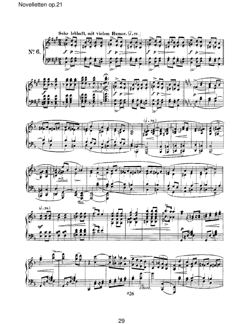 Novellettenop.21_一万首著名钢琴曲谱哈农贝多芬合集视频教学电子版高清无水印可打印_1古典钢琴知名音乐家谱_舒曼钢琴谱全集_RobertSchumann罗伯特&middot;舒曼(1810-1856)