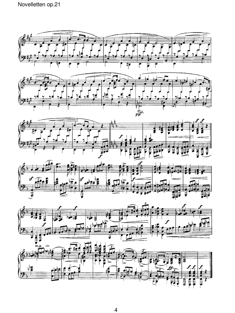 Novellettenop.21_一万首著名钢琴曲谱哈农贝多芬合集视频教学电子版高清无水印可打印_1古典钢琴知名音乐家谱_舒曼钢琴谱全集_RobertSchumann罗伯特&middot;舒曼(1810-1856)