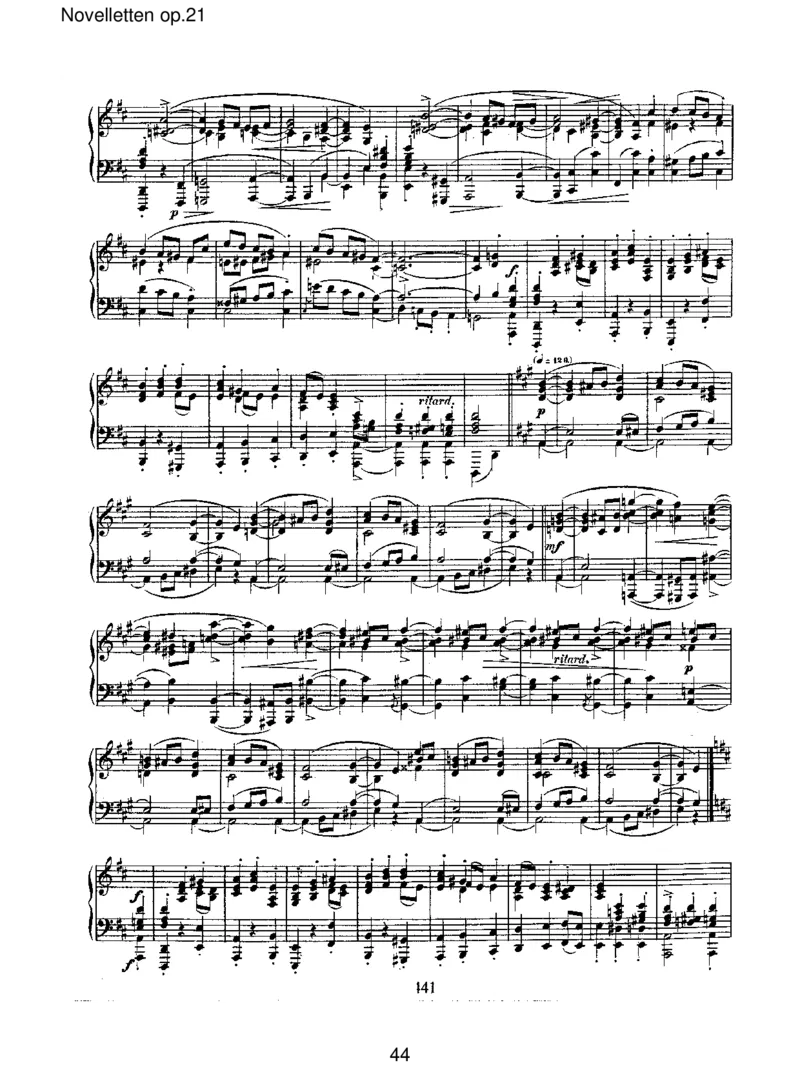 Novellettenop.21_一万首著名钢琴曲谱哈农贝多芬合集视频教学电子版高清无水印可打印_1古典钢琴知名音乐家谱_舒曼钢琴谱全集_RobertSchumann罗伯特&middot;舒曼(1810-1856)