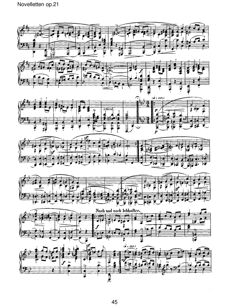 Novellettenop.21_一万首著名钢琴曲谱哈农贝多芬合集视频教学电子版高清无水印可打印_1古典钢琴知名音乐家谱_舒曼钢琴谱全集_RobertSchumann罗伯特&middot;舒曼(1810-1856)