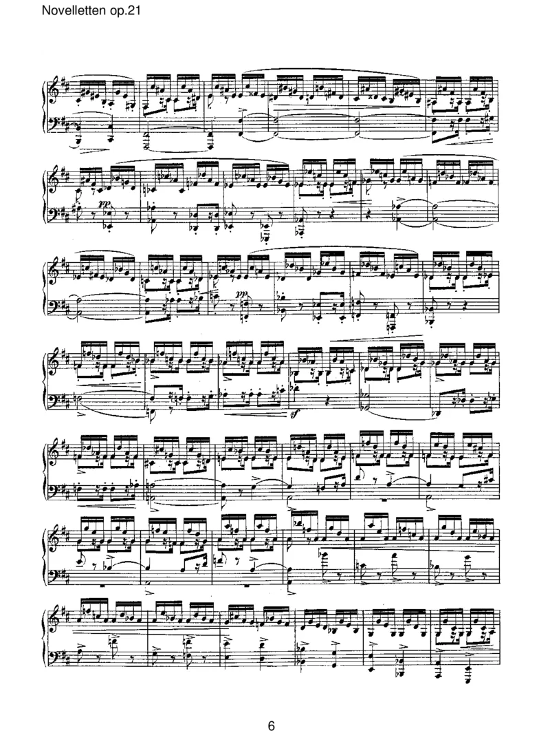 Novellettenop.21_一万首著名钢琴曲谱哈农贝多芬合集视频教学电子版高清无水印可打印_1古典钢琴知名音乐家谱_舒曼钢琴谱全集_RobertSchumann罗伯特&middot;舒曼(1810-1856)